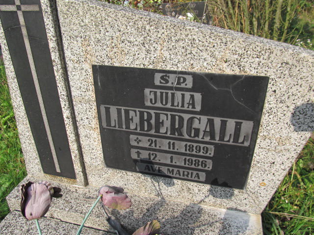 Julia Liebergall 1899 Bolków - Grobonet - Wyszukiwarka osób pochowanych