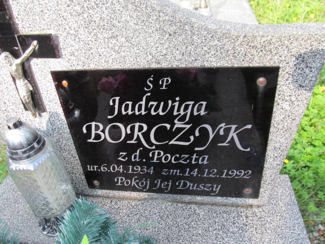 Jadwiga Borczyk 1934 Bolków - Grobonet - Wyszukiwarka osób pochowanych