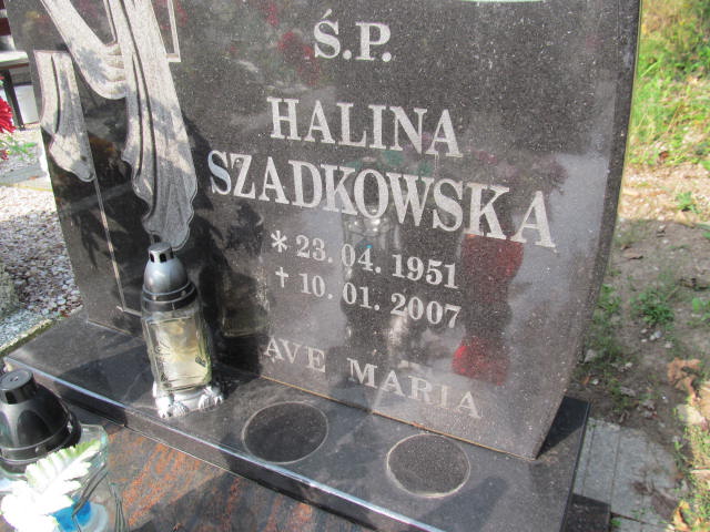 Halina Szadkowska 1951 Bolków - Grobonet - Wyszukiwarka osób pochowanych