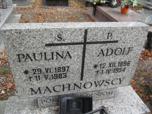 Adolf Machnowski 1896 Bolków - Grobonet - Wyszukiwarka osób pochowanych