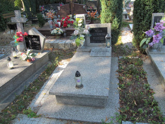 Grób Eugeniusz Kalinowski