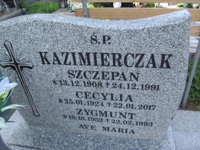 Szczepan Kazimierczak 1908 Bolków - Grobonet - Wyszukiwarka osób pochowanych