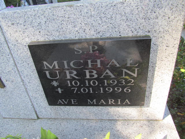Michał Urban 1932 Bolków - Grobonet - Wyszukiwarka osób pochowanych
