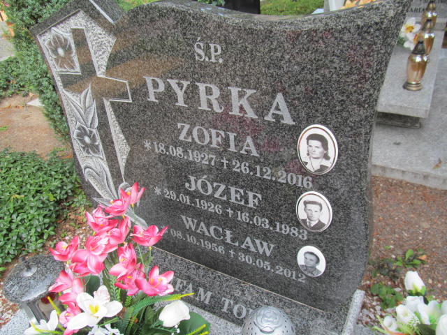 Zofia Pyrka 1927 Bolków - Grobonet - Wyszukiwarka osób pochowanych