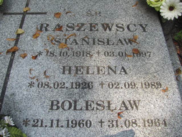 Bolesław Raszewski 1960 Bolków - Grobonet - Wyszukiwarka osób pochowanych