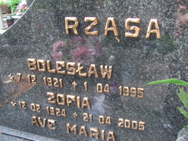 Bolesław Rząsa 1921 Bolków - Grobonet - Wyszukiwarka osób pochowanych