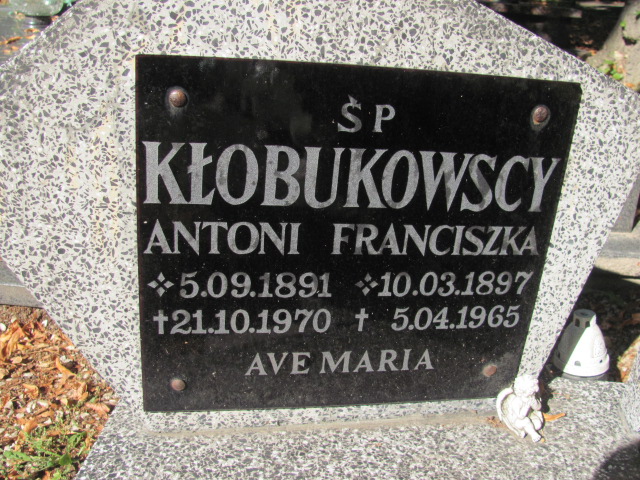 Franciszka Kłobukowska 1897 Bolków - Grobonet - Wyszukiwarka osób pochowanych