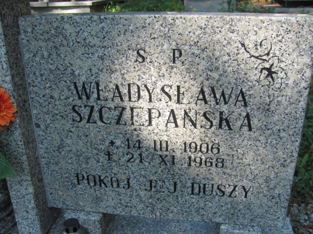 Władysława Szczepańska  1906 Bolków - Grobonet - Wyszukiwarka osób pochowanych