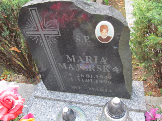 Maria Majerska 1949 Bolków - Grobonet - Wyszukiwarka osób pochowanych