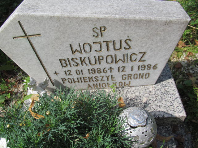 Wojciech Biskupowicz 1986 Bolków - Grobonet - Wyszukiwarka osób pochowanych