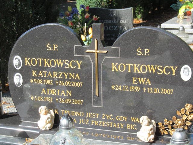 Ewa Kotkowska 1959 Bolków - Grobonet - Wyszukiwarka osób pochowanych