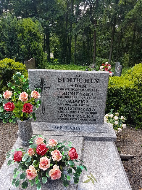 Jadwiga Simuchin 1953 Bolków - Grobonet - Wyszukiwarka osób pochowanych