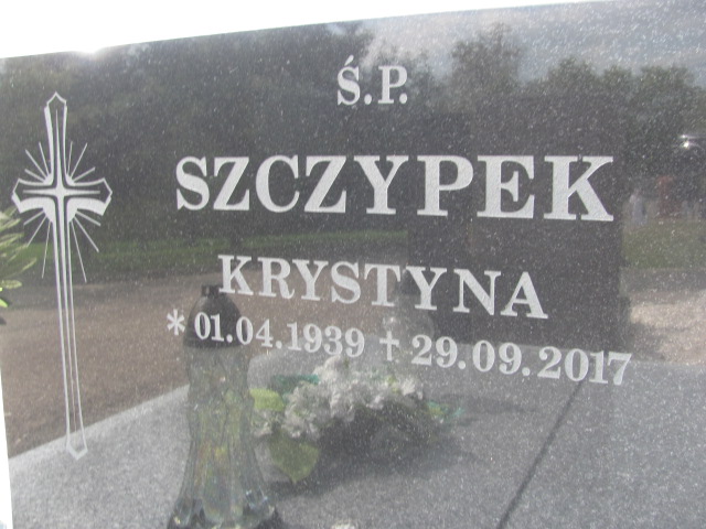 Krystyna Szczypek 1939 Bolków - Grobonet - Wyszukiwarka osób pochowanych