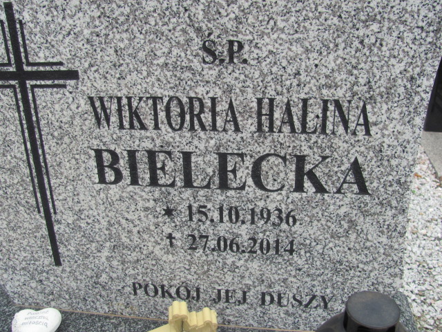 Elżbieta Bielecka 1968 Bolków - Grobonet - Wyszukiwarka osób pochowanych