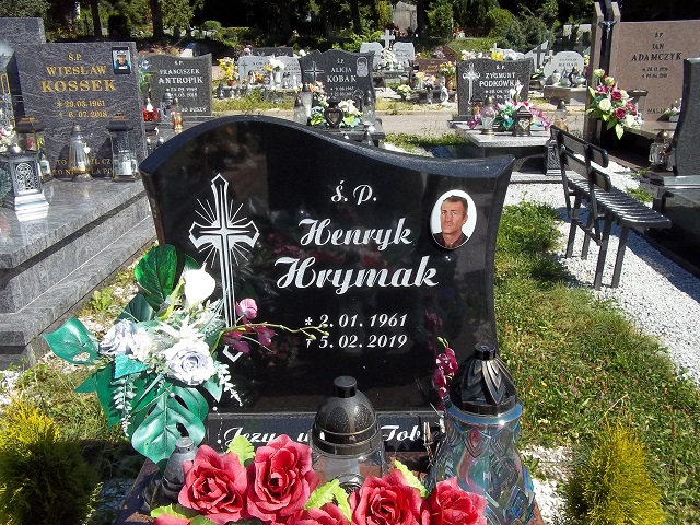 Grób Henryk Hrymak